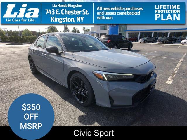 new 2025 Honda Civic car, priced at $29,055
