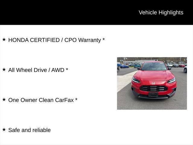 used 2023 Honda HR-V car, priced at $26,900