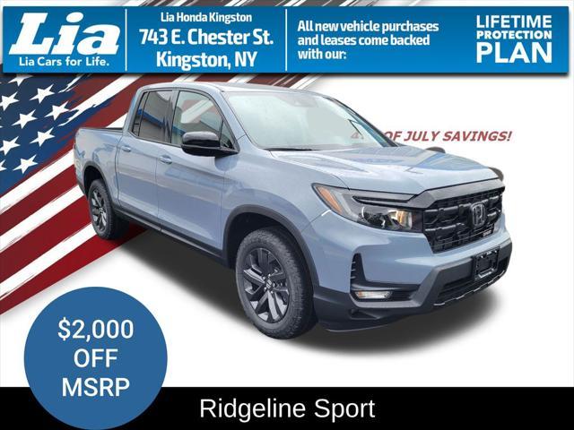 new 2025 Honda Ridgeline car, priced at $42,055