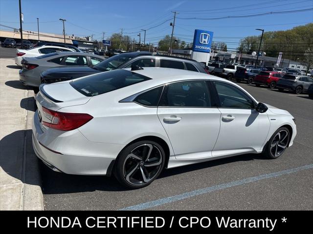 used 2022 Honda Accord Hybrid car, priced at $27,389