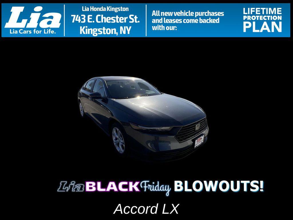 new 2025 Honda Accord car, priced at $29,445