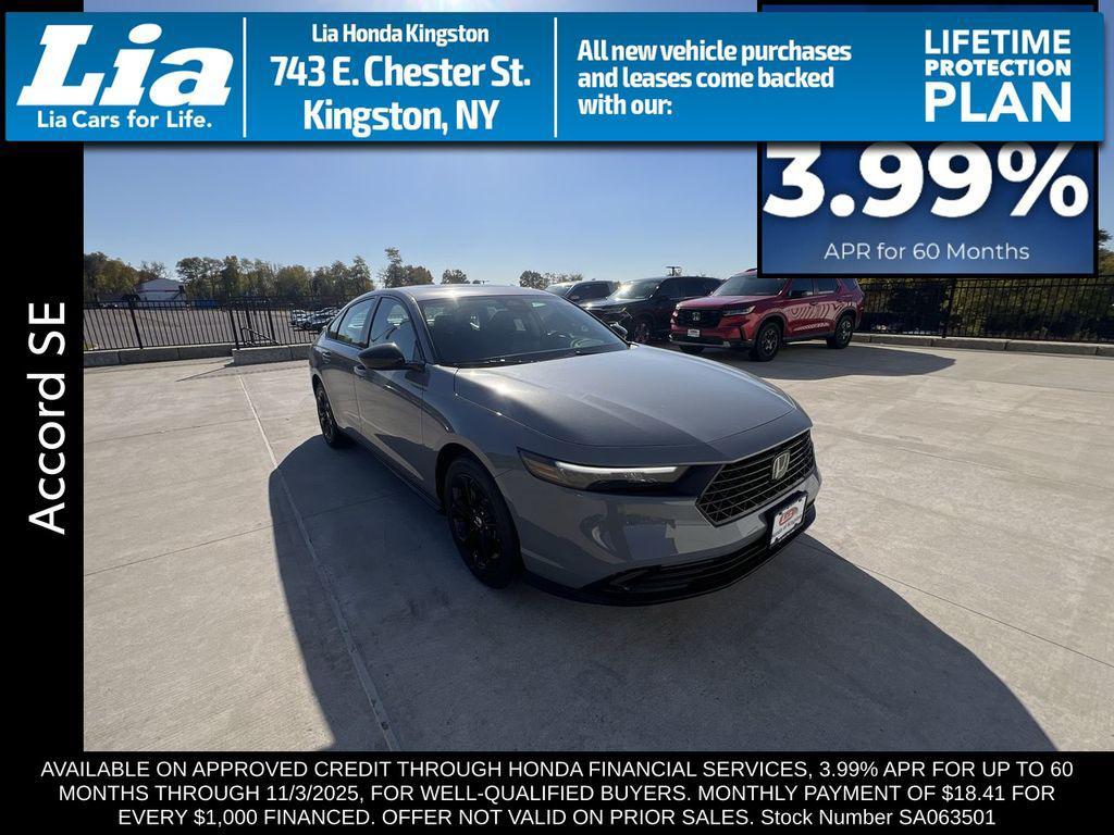 new 2025 Honda Accord car, priced at $32,165