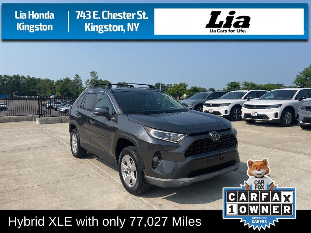 used 2021 Toyota RAV4 Hybrid car, priced at $24,392