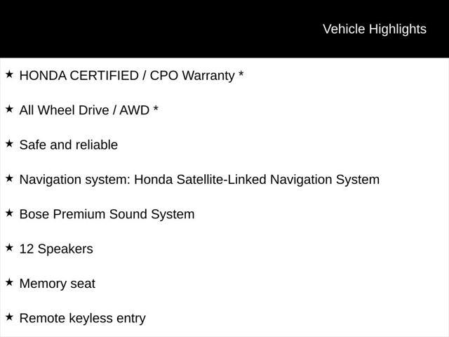 used 2023 Honda Pilot car, priced at $43,900