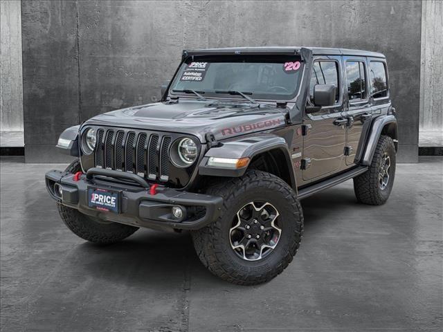 used 2020 Jeep Wrangler Unlimited car, priced at $28,772