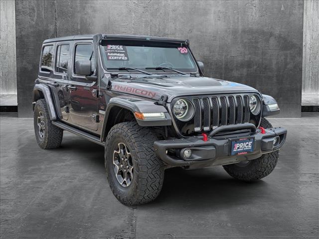 used 2020 Jeep Wrangler Unlimited car, priced at $27,994