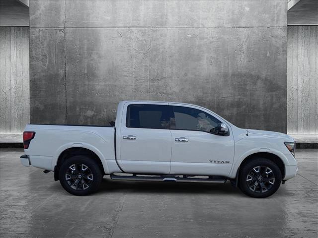 used 2021 Nissan Titan car, priced at $39,380