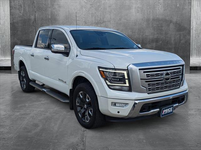 used 2021 Nissan Titan car, priced at $39,380