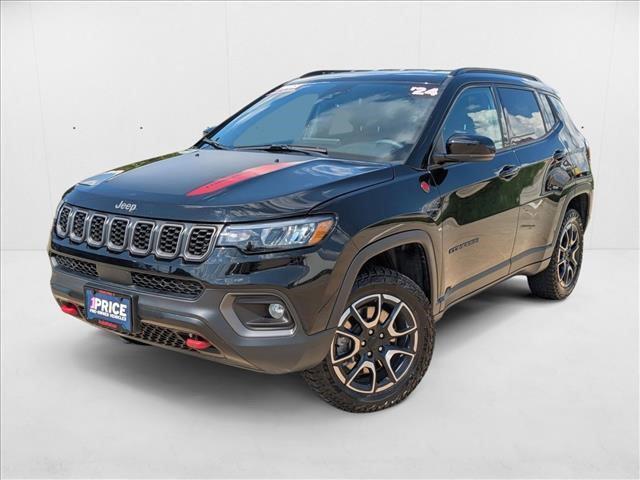 used 2024 Jeep Compass car, priced at $23,471
