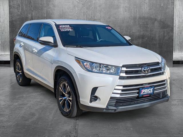 used 2019 Toyota Highlander car, priced at $23,490