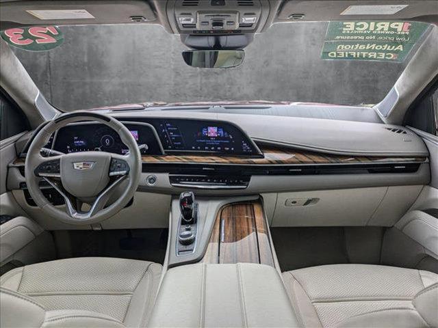 used 2023 Cadillac Escalade car, priced at $81,991