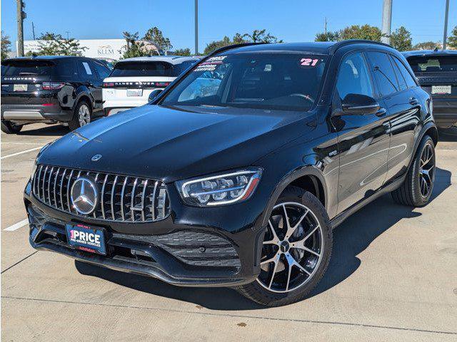 used 2021 Mercedes-Benz AMG GLC 43 car, priced at $38,990