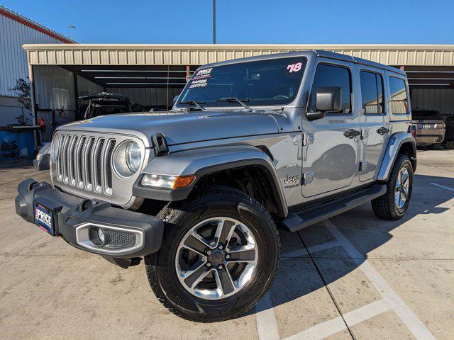 used 2018 Jeep Wrangler Unlimited car, priced at $27,382