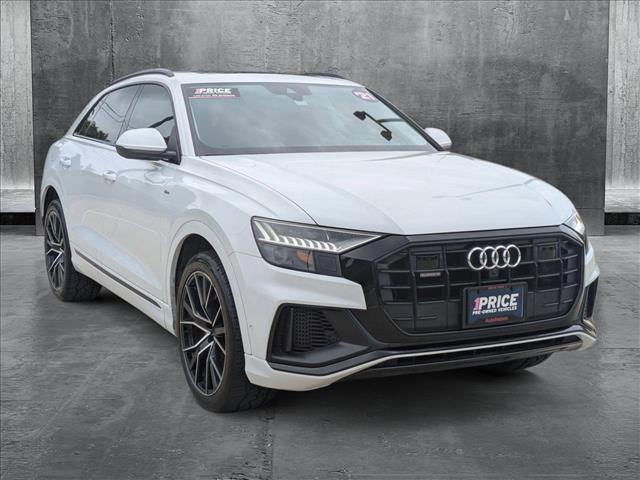 used 2021 Audi Q8 car, priced at $40,991
