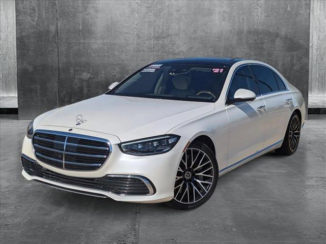 used 2021 Mercedes-Benz S-Class car, priced at $74,992