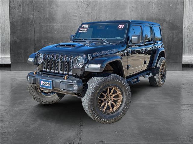 used 2021 Jeep Wrangler Unlimited car, priced at $58,992