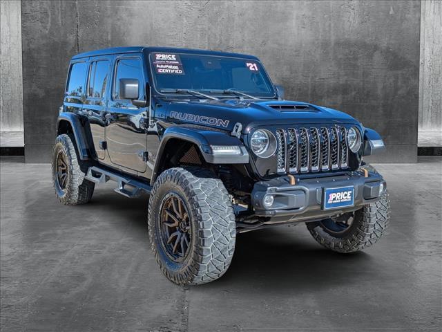 used 2021 Jeep Wrangler Unlimited car, priced at $58,992