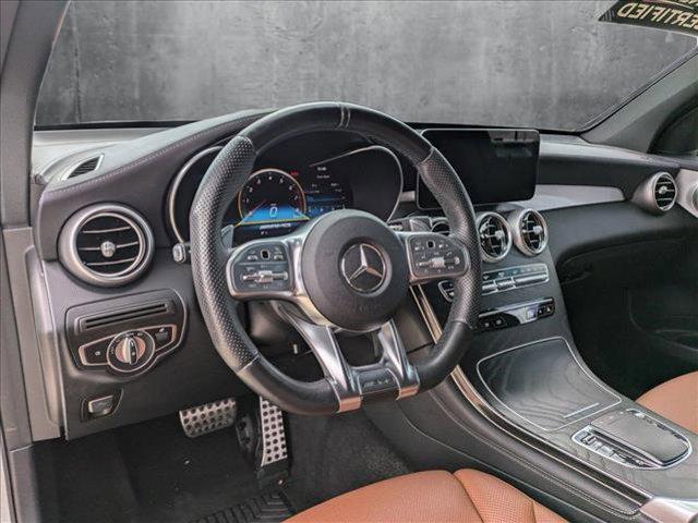 used 2021 Mercedes-Benz AMG GLC 43 car, priced at $39,992