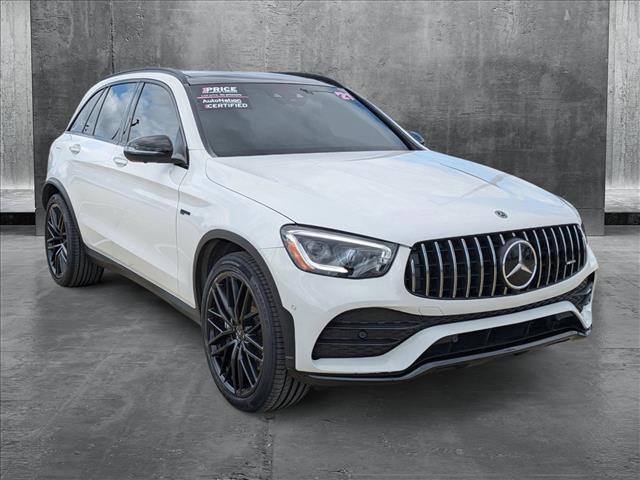 used 2021 Mercedes-Benz AMG GLC 43 car, priced at $39,992