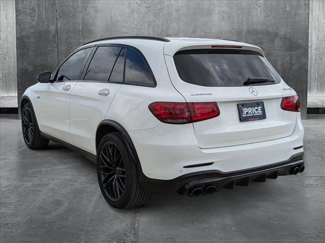 used 2021 Mercedes-Benz AMG GLC 43 car, priced at $39,992