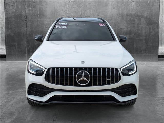 used 2021 Mercedes-Benz AMG GLC 43 car, priced at $39,992