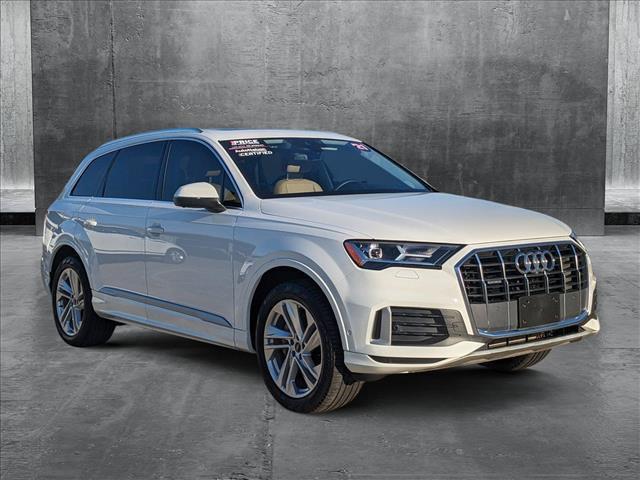 used 2021 Audi Q7 car, priced at $37,892