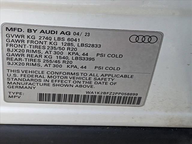 used 2023 Audi Q4 e-tron car, priced at $34,992