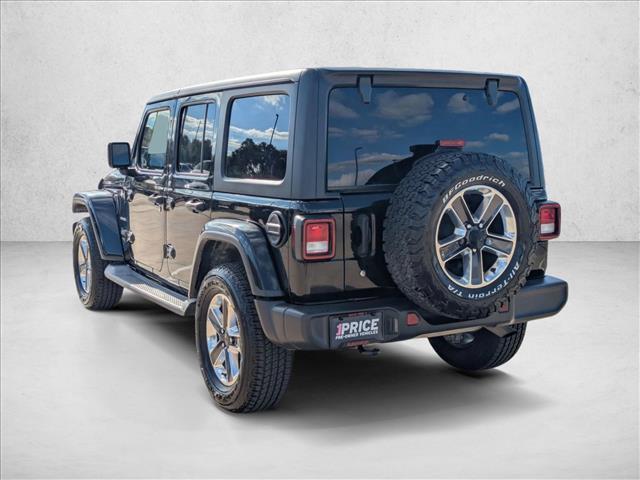 used 2019 Jeep Wrangler Unlimited car, priced at $19,311