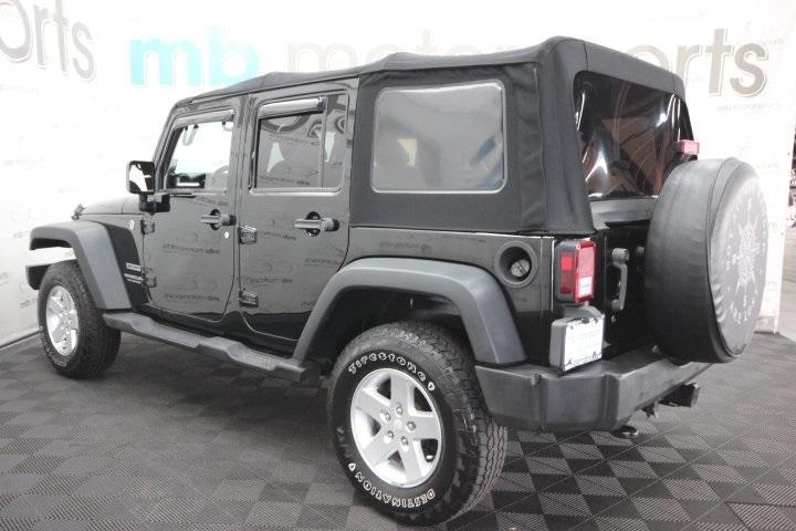 used 2014 Jeep Wrangler Unlimited car, priced at $14,995