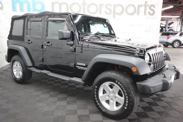 used 2014 Jeep Wrangler Unlimited car, priced at $14,995