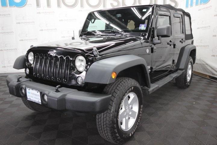 used 2014 Jeep Wrangler Unlimited car, priced at $14,995