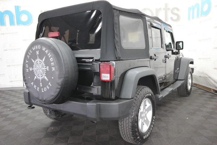 used 2014 Jeep Wrangler Unlimited car, priced at $14,995