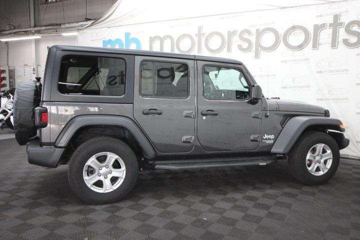 used 2018 Jeep Wrangler Unlimited car, priced at $23,995