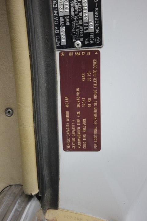 used 1988 Mercedes-Benz SL-Class car, priced at $23,995