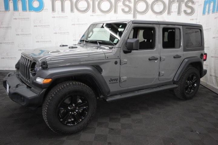 used 2021 Jeep Wrangler Unlimited car, priced at $22,995