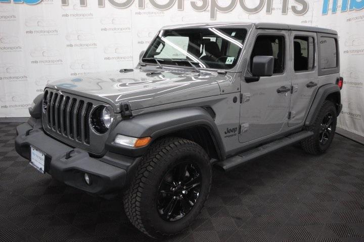 used 2021 Jeep Wrangler Unlimited car, priced at $22,995