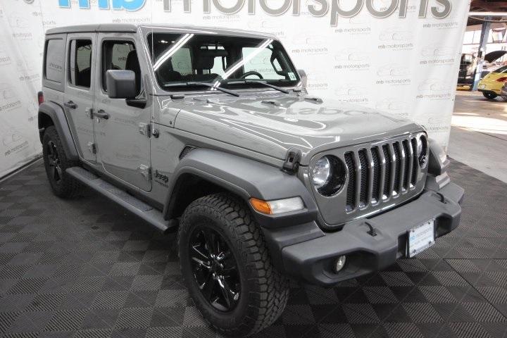 used 2021 Jeep Wrangler Unlimited car, priced at $22,995