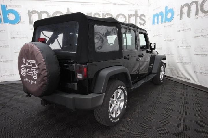 used 2016 Jeep Wrangler Unlimited car, priced at $21,995