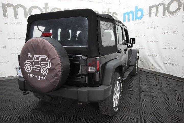 used 2016 Jeep Wrangler Unlimited car, priced at $21,995