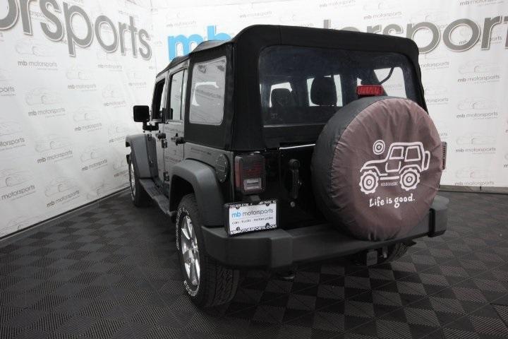 used 2016 Jeep Wrangler Unlimited car, priced at $21,995