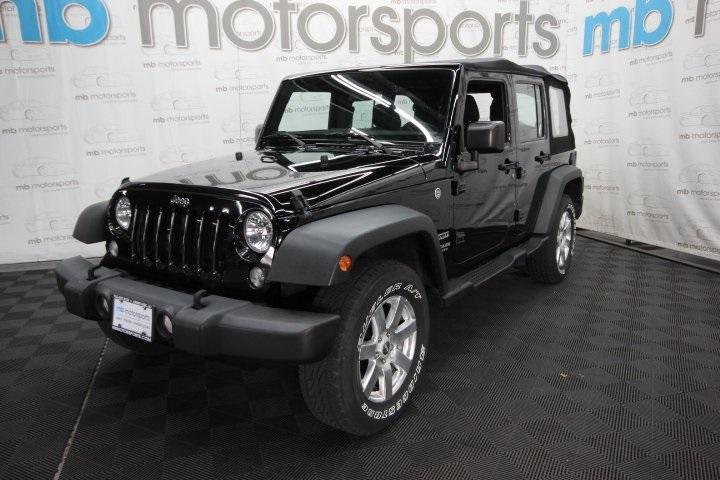 used 2016 Jeep Wrangler Unlimited car, priced at $21,995