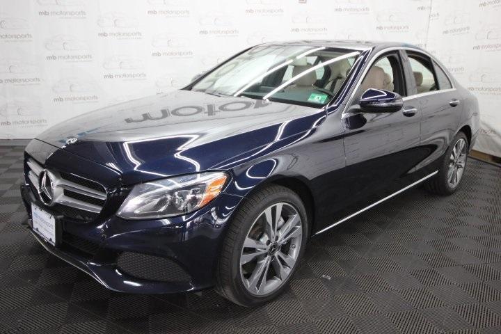 used 2018 Mercedes-Benz C-Class car, priced at $14,995