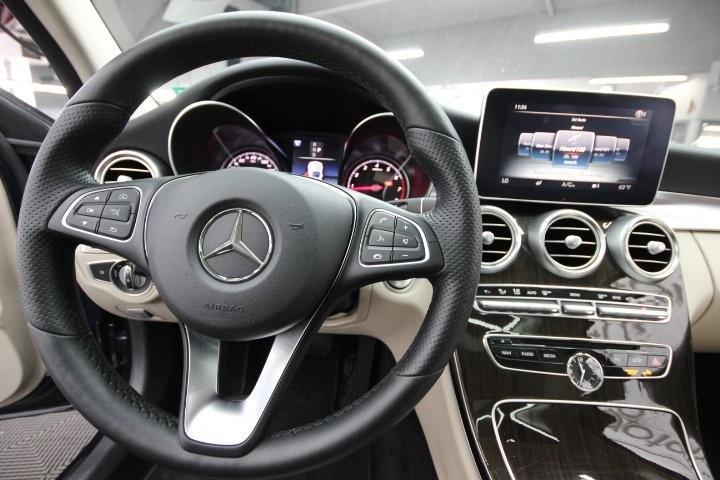 used 2018 Mercedes-Benz C-Class car, priced at $14,995