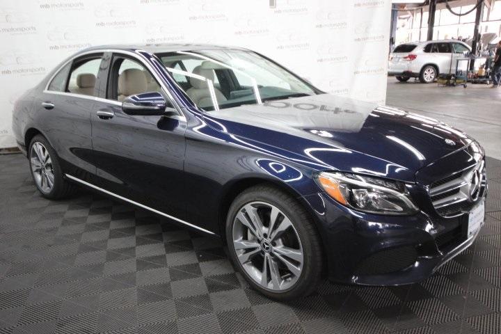 used 2018 Mercedes-Benz C-Class car, priced at $14,995