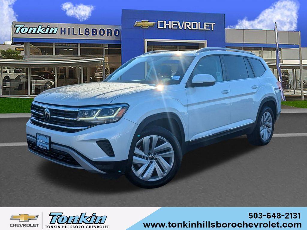 used 2021 Volkswagen Atlas car, priced at $28,417