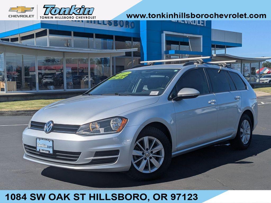 used 2017 Volkswagen Golf SportWagen car, priced at $13,994