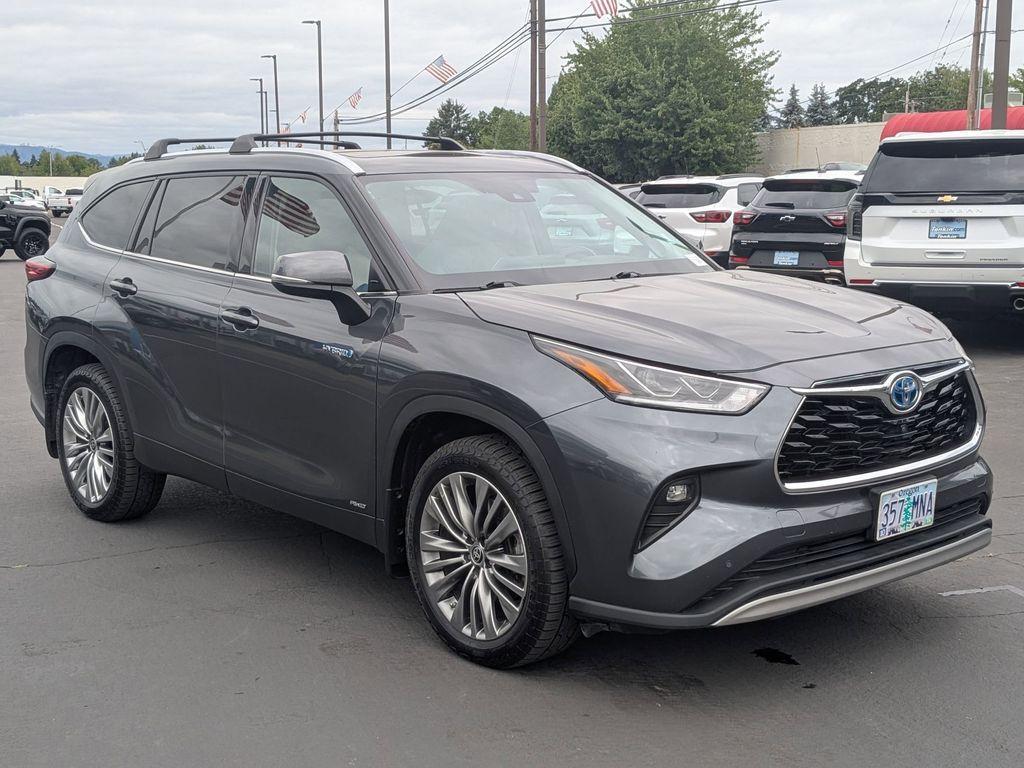 used 2021 Toyota Highlander Hybrid car, priced at $38,295
