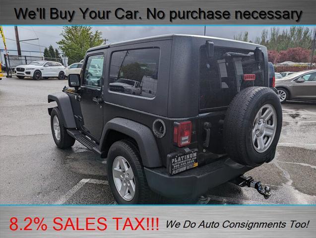 used 2010 Jeep Wrangler car, priced at $15,998