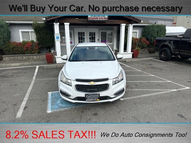 used 2016 Chevrolet Cruze Limited car, priced at $7,998