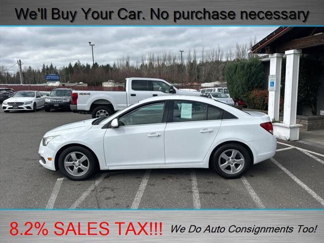 used 2016 Chevrolet Cruze Limited car, priced at $7,998